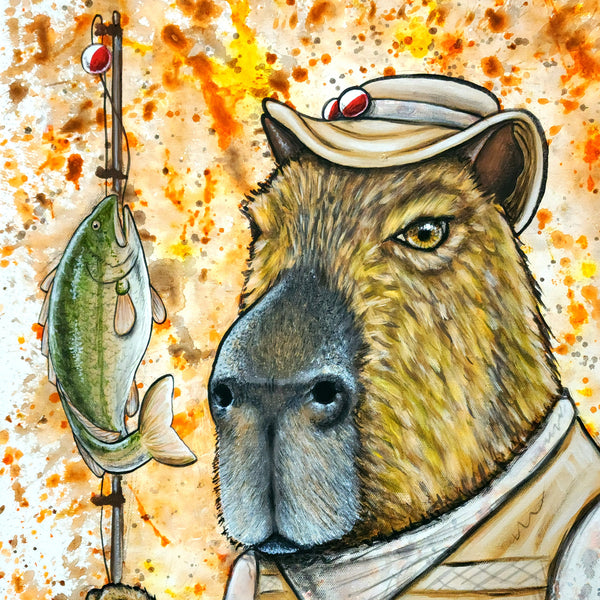 Gon Fishin Capy