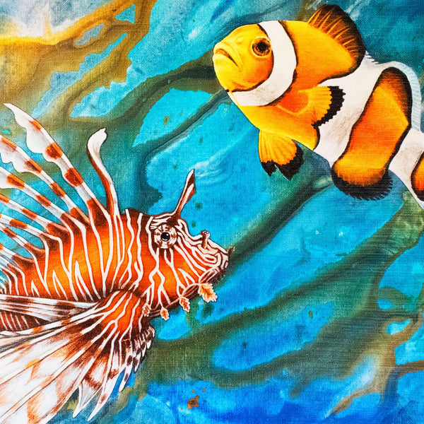 Lionfish and Clownfish