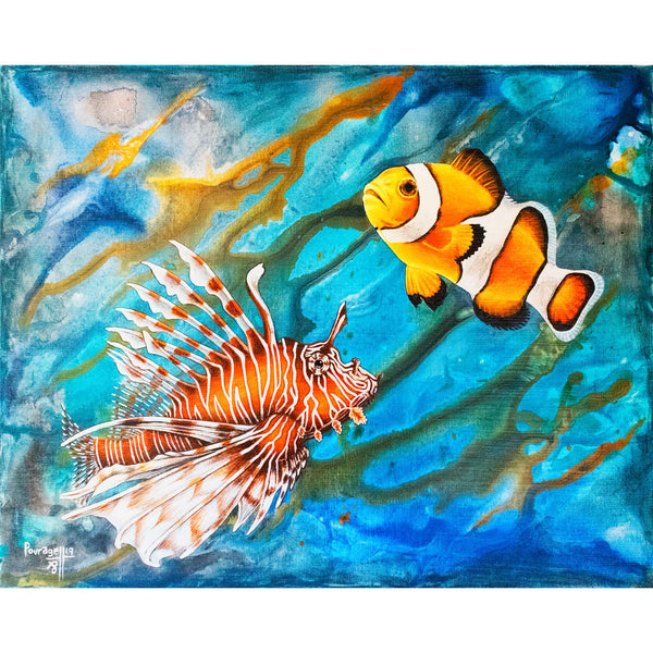 Lionfish and Clownfish
